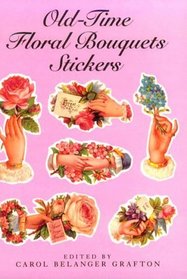 Old-Time Floral Bouquets Stickers: 25 Pressure Sensitive Designs