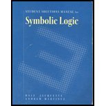 Student Solutions Manual for Symbolic Logic