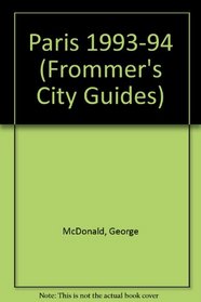 Paris (Frommer's City Guides)