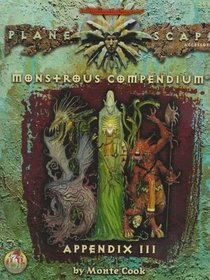 Planescape Monstrous Compendium, Appendix III