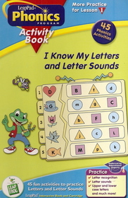 I Know My Letter and Letter Sounds (LeapPad Phonics)