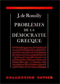 Problemes de la democratie grecque (Collection Savoir) (French Edition)