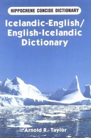 Icelandic-English/English-Icelandic Dictionary (Hippocrene Concise Dictionary)