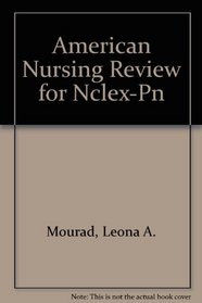 American Nursing Review of Nclex-Pn With Disk/Book and Disk