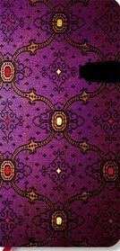 French Ornate Violet Slim Lined