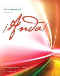 Anda! Curso elemental, Volume 1 Plus MySpanishLab with eText (one semester) -- Access Card Package (2nd Edition)