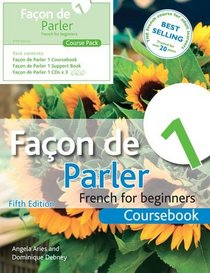 Facon de Parler 1 Course Pack 5th Edition: French for Beginners
