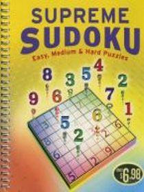 Supreme Sudoku: Easy, Medium & Hard Puzzles