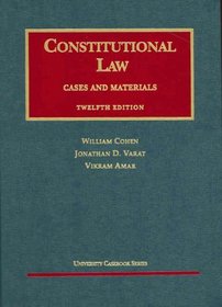 Constitutional Law (Cases and Materials)