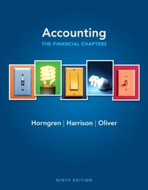 Accounting, Chapters 1-15 (Financial chapters) (9th Edition)