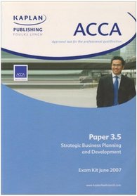 Strategic Business Planning and Development (ACCA Exam Kit)