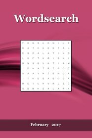 Word Search: February   2017 (Word Search   2017) (Volume 2)