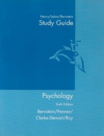 Study Guide: By Kelly Henry, Linda Lebie, and Douglas A. Bernstein: Used with ...Bernstein-Psychology