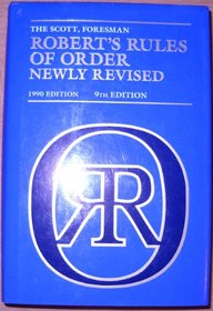 Robert's Rules of Order Newly Revised (9th Edition)
