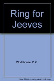 Ring for Jeeves, Large Print