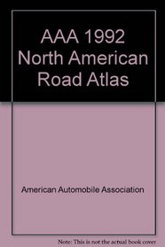 AAA 1992 North American Road Atlas