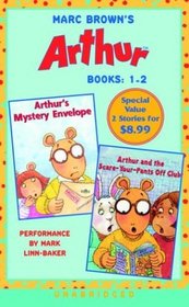 Arthur: Books 1 & 2: Arthur's Mystery Envelope; Arthur and the Scare-Your-Pants-Off Club (Arthur Chapter Books 1 & 2) (Audio Cassette) (Unabridged)