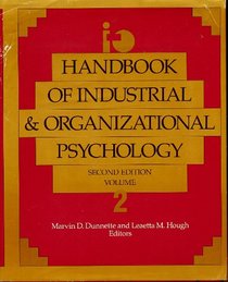 Handbook of Industrial and Organizational Psychology/No7456 (Handbook of Industrial and Organizational Psychology 2nd ed)