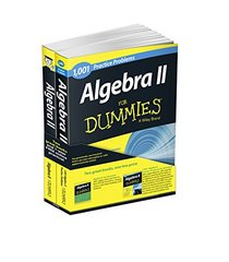 Algebra II: Learn and Practice 2 Book Bundle with 1 Year Online Access (For Dummies Series)