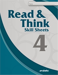 Read and Think Skill Sheets 4