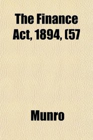 The Finance Act, 1894, (57