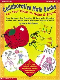 Collaborative Math Books for Your Class to Make  Share (Grades K-2)