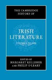 Cambridge History of Irish Literature: Volume 1