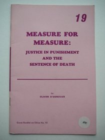 Measure for Measure (Grove booklets on ethics)