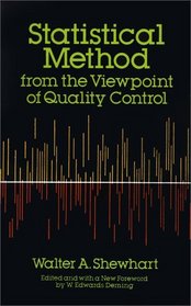 Statistical Method from the Viewpoint of Quality Control