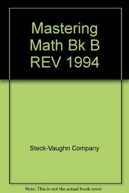 Mastering Math Bk B REV 1994