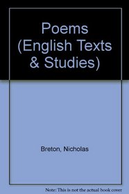 Poems (English Texts & Studies)
