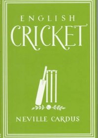English Cricket (Writers' Britain Series)