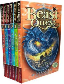 Beast Quest Series 1 Collection: Ferno the Fire Dragon, Sepron the Sea Serpent, Arcta the Mountain Giant, Tagus the Horse-man, Nanook the Snow Monster, Epos the Flame Bird