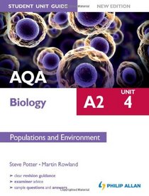 Aqa A2 Biology Unit 4, . Populations and Environment