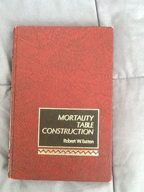 Mortality Table Construction