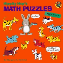 Hippity Hop's Math Puzzles (All Aboard Books)