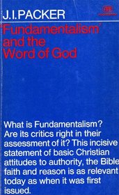 Fundamentalism and the Word of God