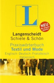 French English and German Textile and Fashion Dictionary