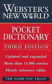 Webster's New World Pocket Dictionary (3rd Edition)