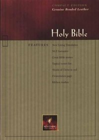 Holy Bible: New Living Transla British Tan, Compact Edition