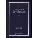 Legal Ethics: Rules, Statutes, and Comparisons