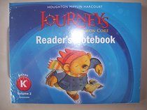 Journeys: Common Core Reader's Notebook Consumable Collection Grade K