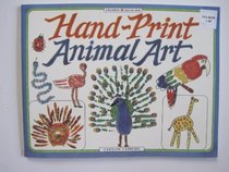 Hand-print Animal Art