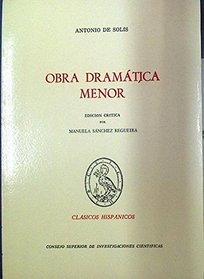 Obra dramatica menor (Clasicos hispanicos) (Spanish Edition)