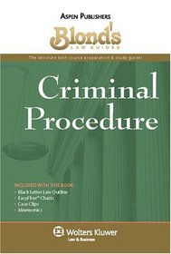 Blond's Law Guides: Criminal Procedure