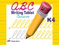 A Beka K4 ABC Writing Tablet (Cursive)