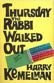 Thursday the Rabbi Walked Out
