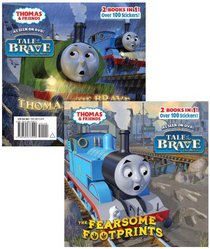 The Fearsome Footprints/Thomas the Brave (Thomas & Friends) (Pictureback(R))