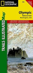 Olympic National Park, WA - Trails Illustrated Map # 216 (Trails Illustrated Maps)