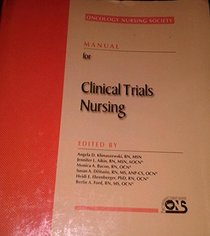 Manual for Clinical Trials Nursing